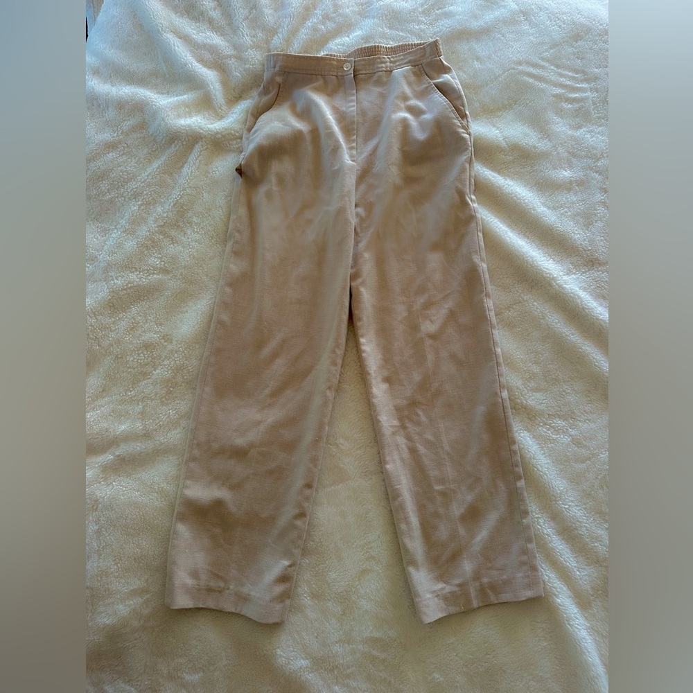 VINTAGE LINEN PANTS - Picture 3 of 5